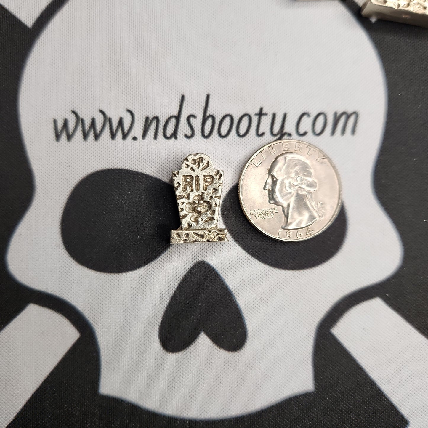 .925 Mini Tombstone Set Trinkets - Handcrafted